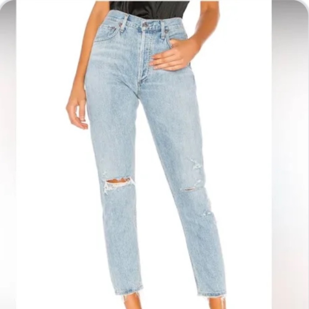 AGOLDE JAMIE FEEL GOOD JEANS